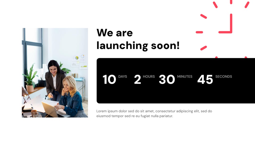 Countdown Timer Presentation template