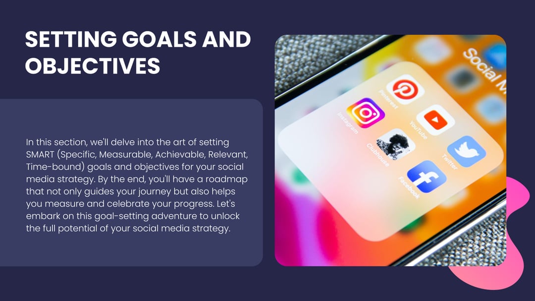 Social Media Strategy Presentation template