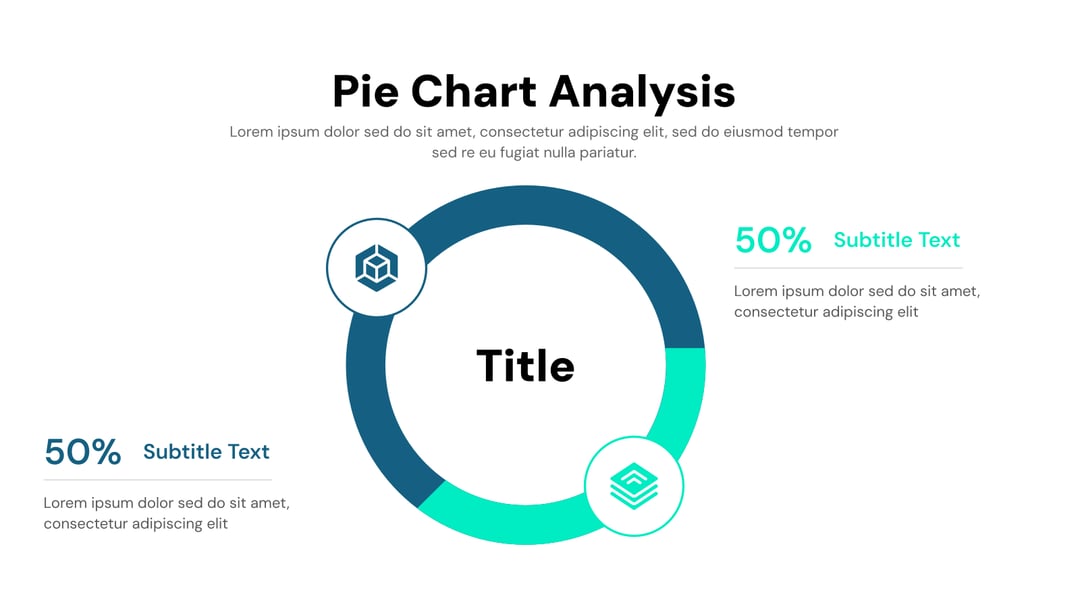 Pie Chart Presentation Templates template