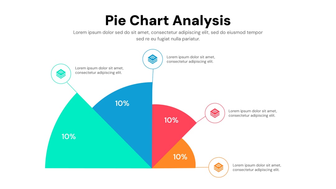 Pie Chart Presentation Templates template