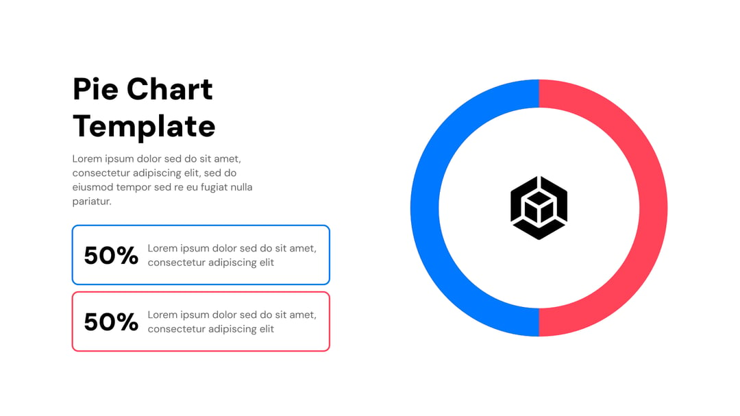 Pie Chart Presentation Templates template