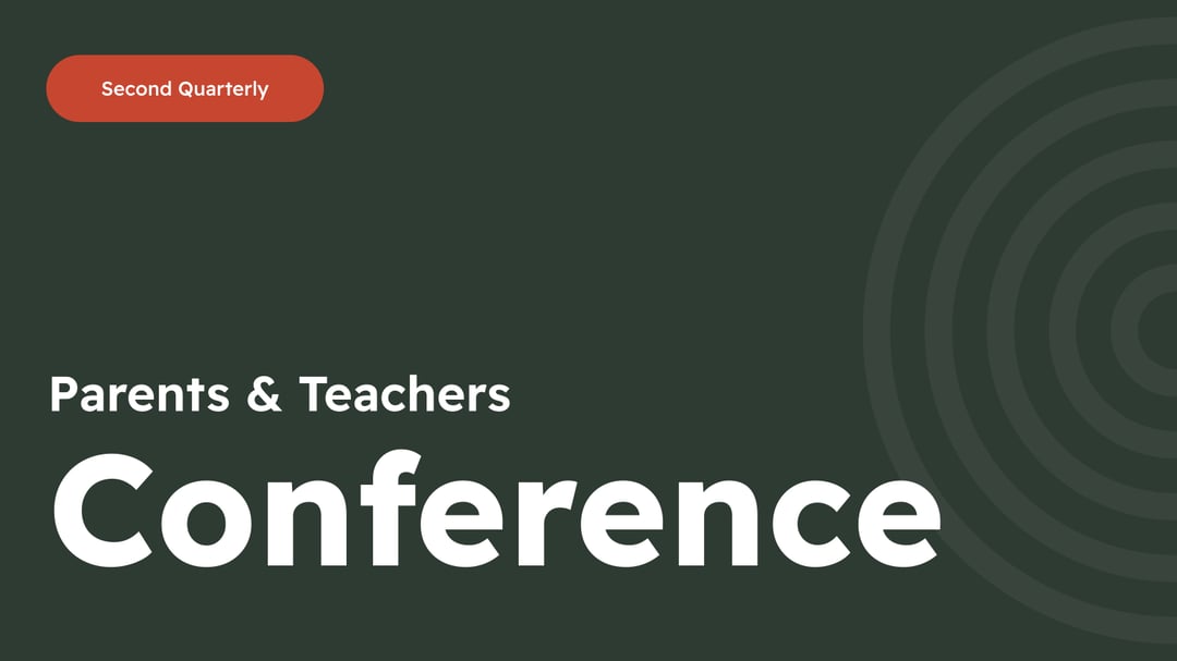 Parents & Teachers Conference Academic Presentation template