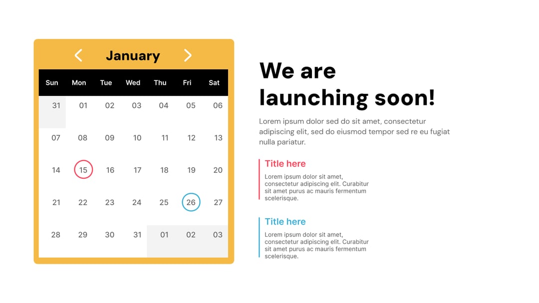 Countdown Timer Presentation template