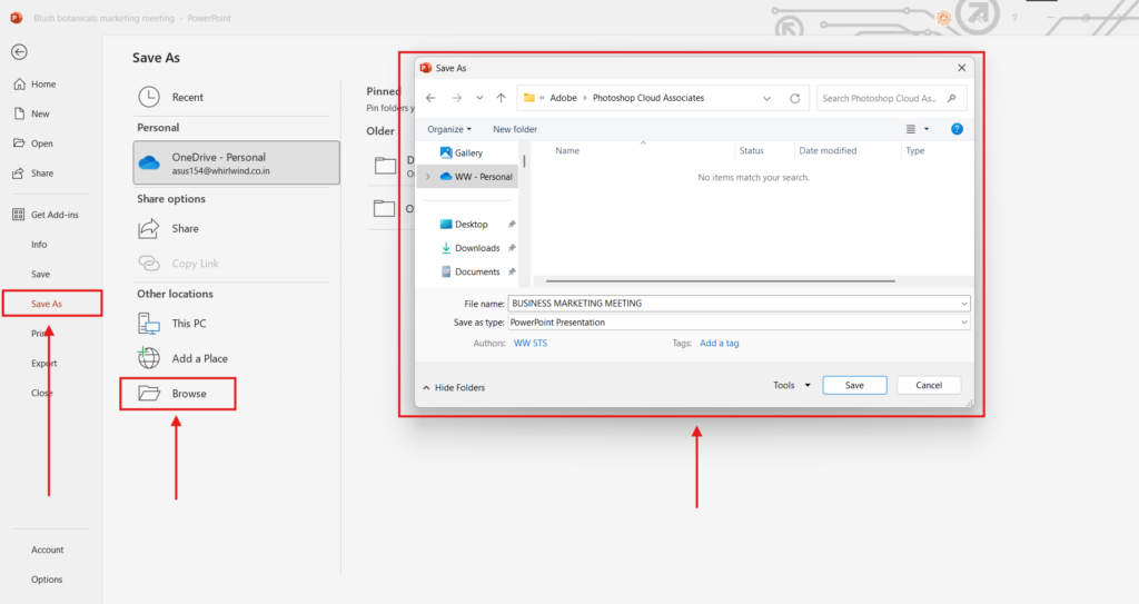 Fix “An Error Occurred While PowerPoint Was Saving the File”