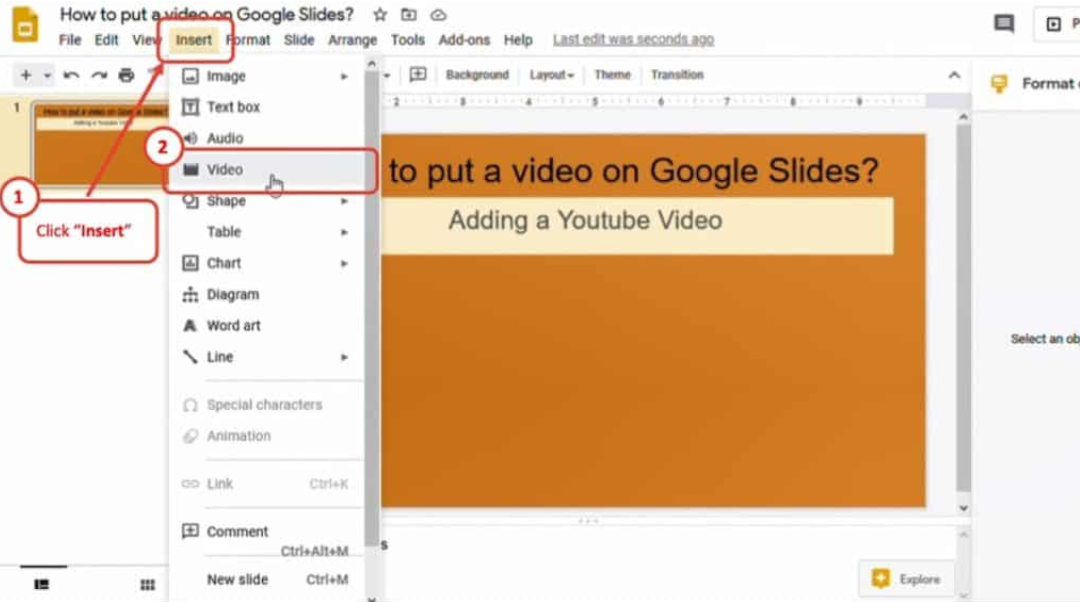 A Comprehensive Guide: How to Add a Video to Google Slides