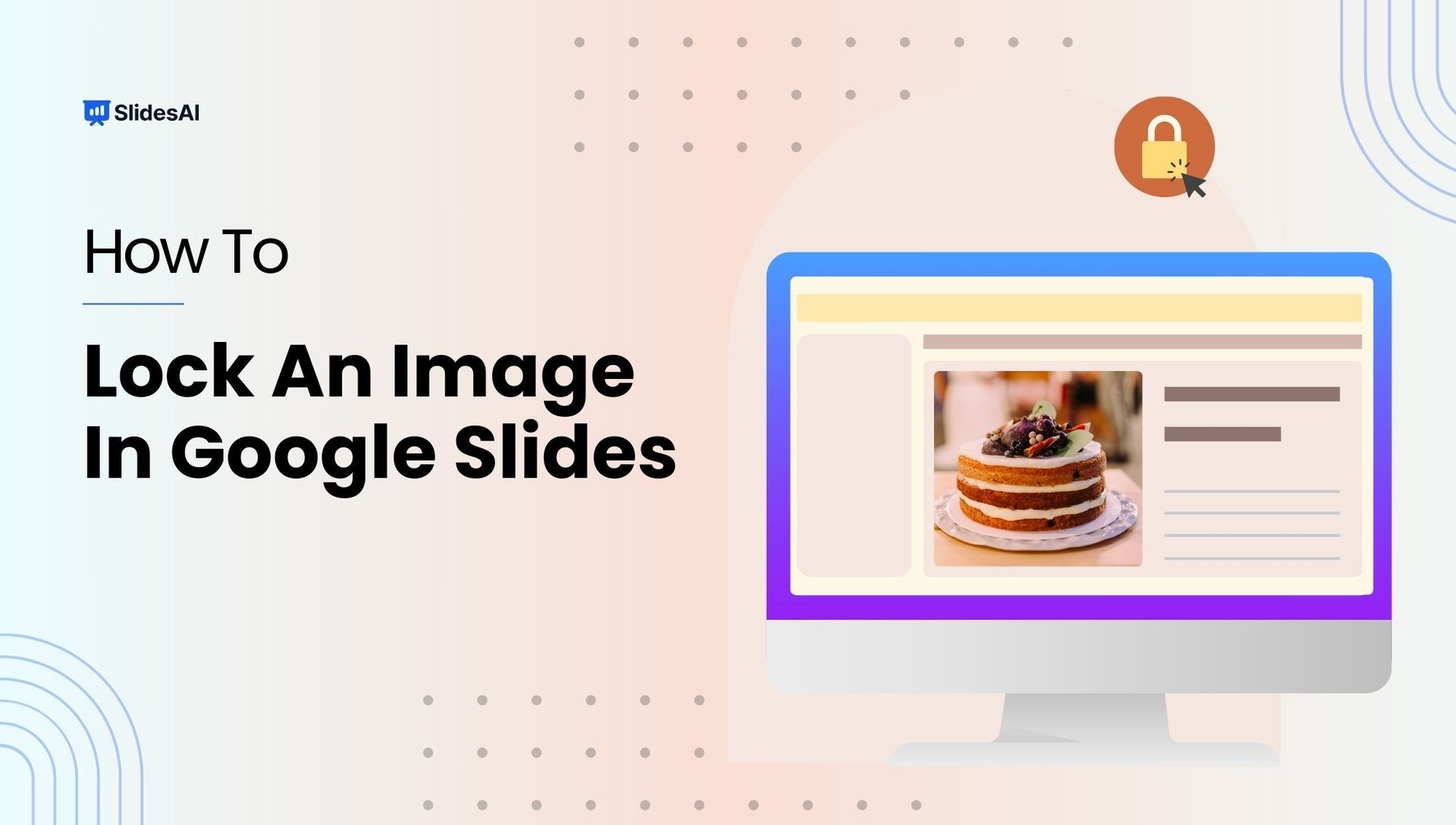 How to Lock an Image or an Object in Google Slides?