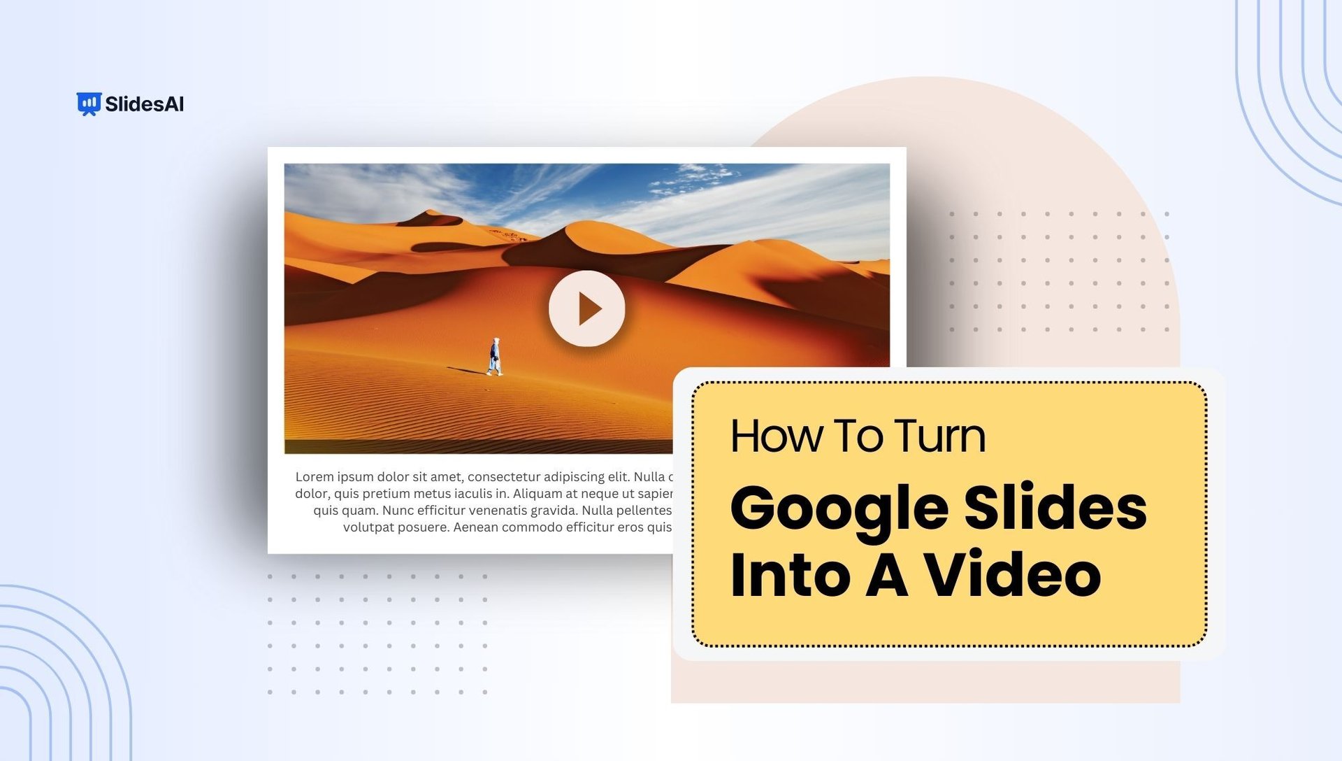 How to Turn Google Slides into a Video?