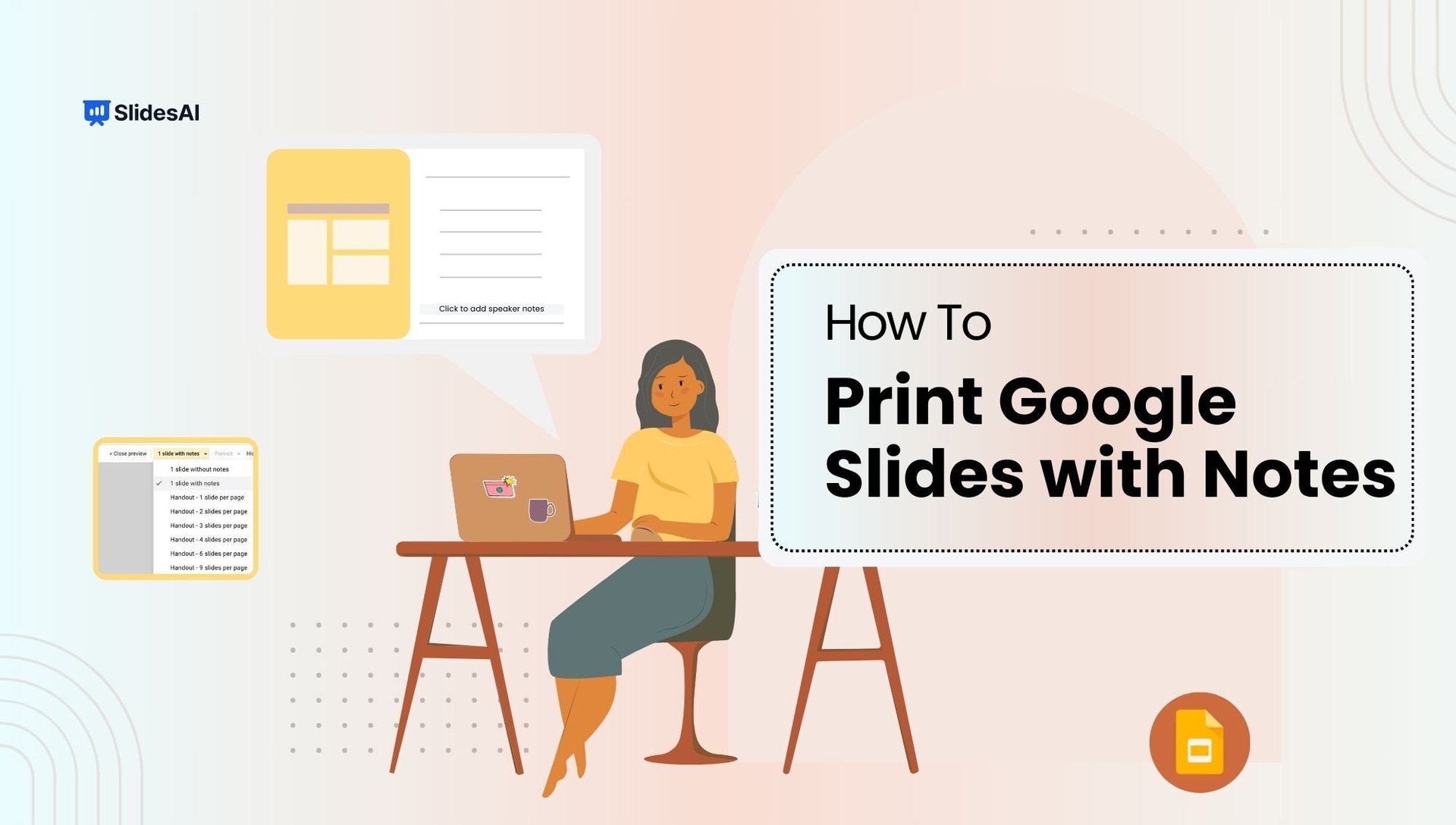 How to Print Google Slides with Notes?