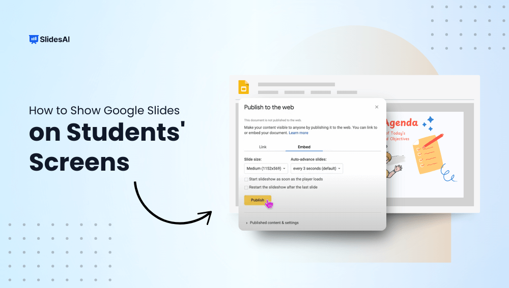 How to Show Google Slides on Students Screens?