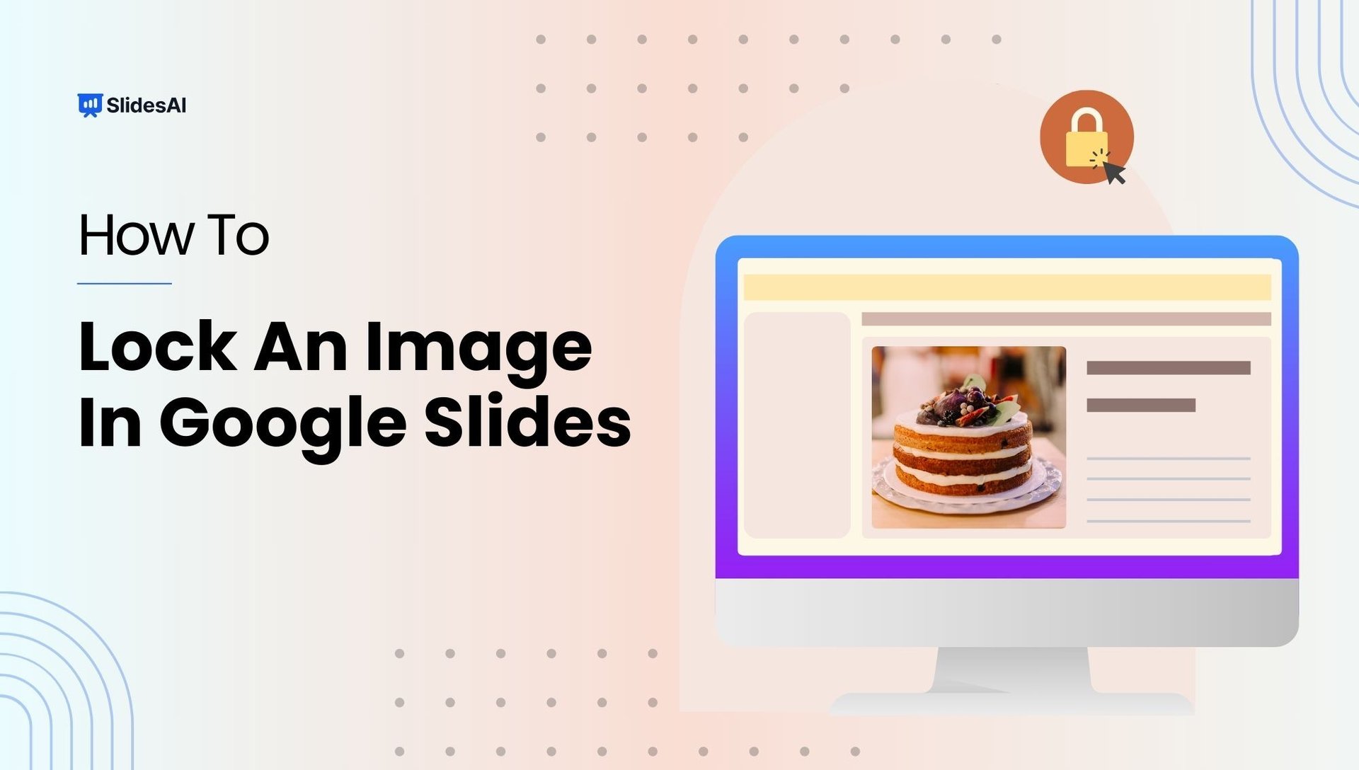 Lock an Image or an Object in Google Slides