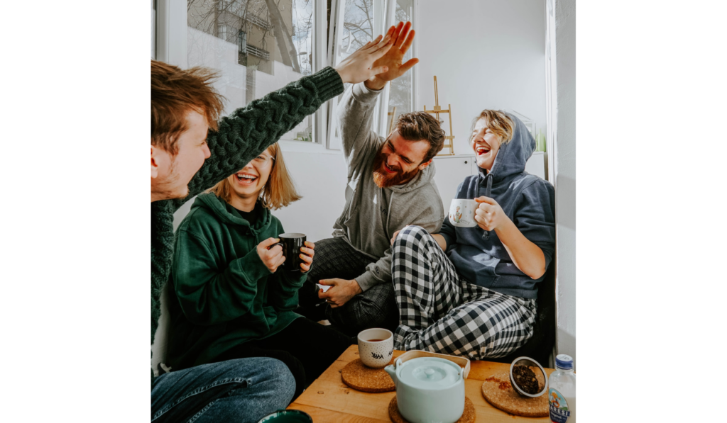 PowerPoint night with friends