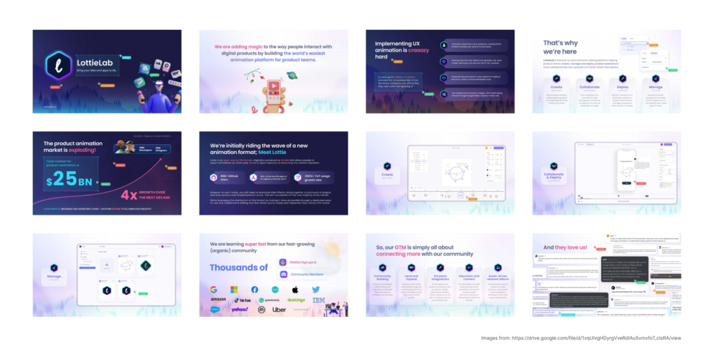 LottieLab pitch deck