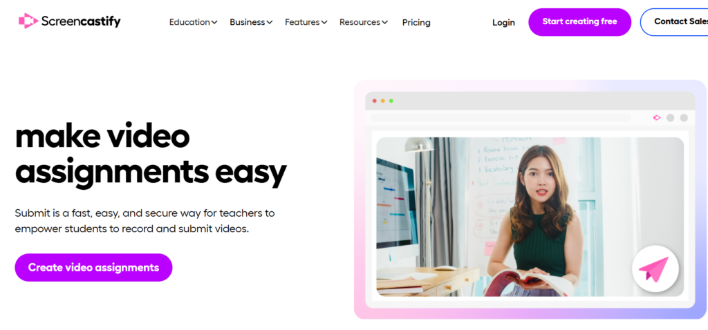 Screencastify Submit