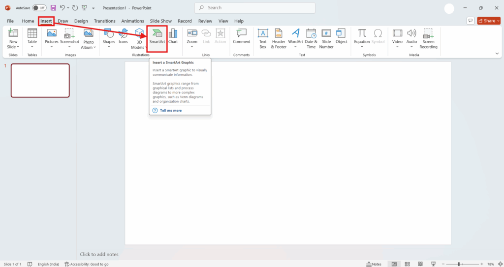 SmartArt Graphics in PowerPoint
