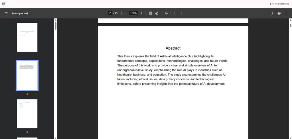 Prepare Your Thesis File