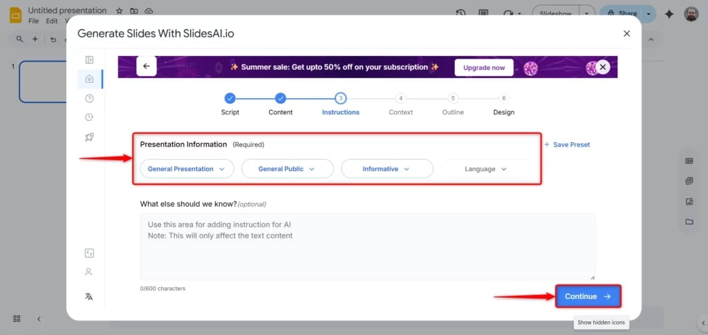 Customize Your Preferences