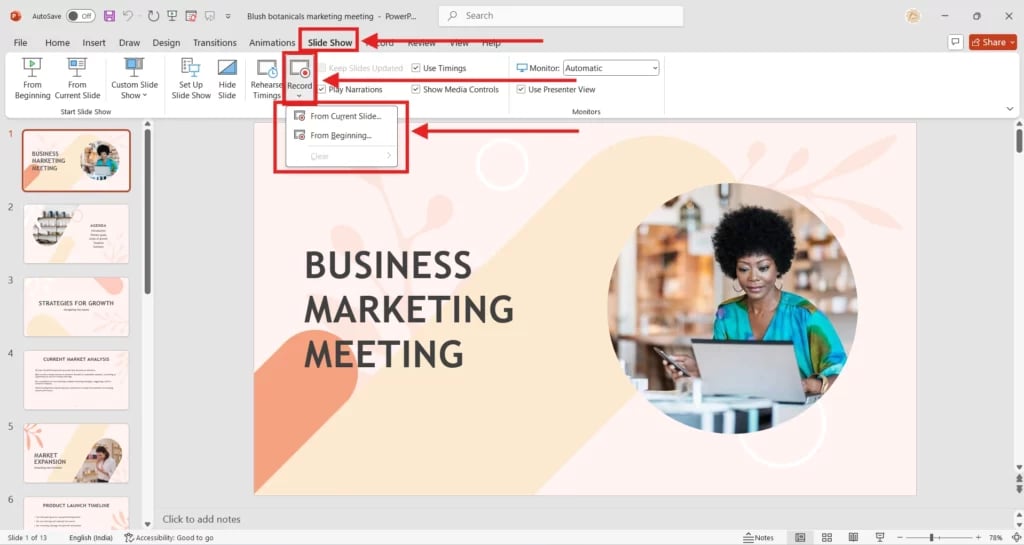 How to Record a PowerPoint Presentation with Audio