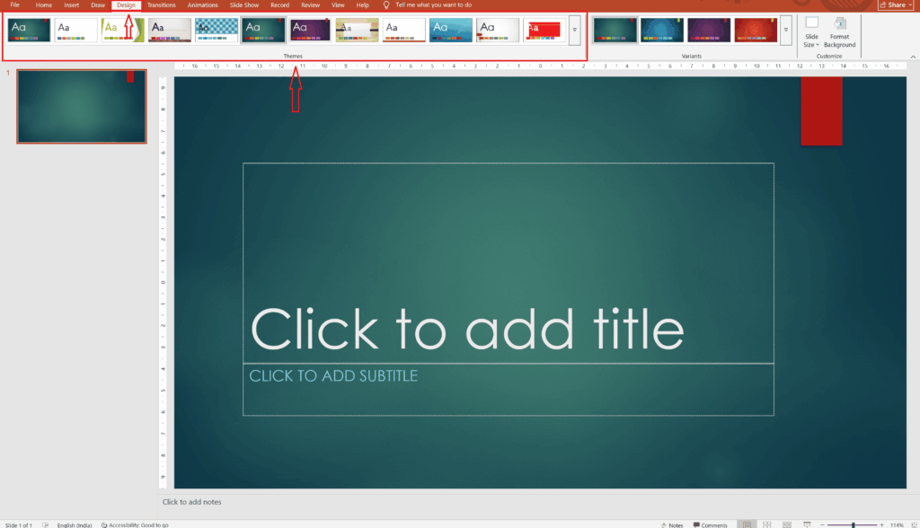 Step 2: Choose a Poster Template