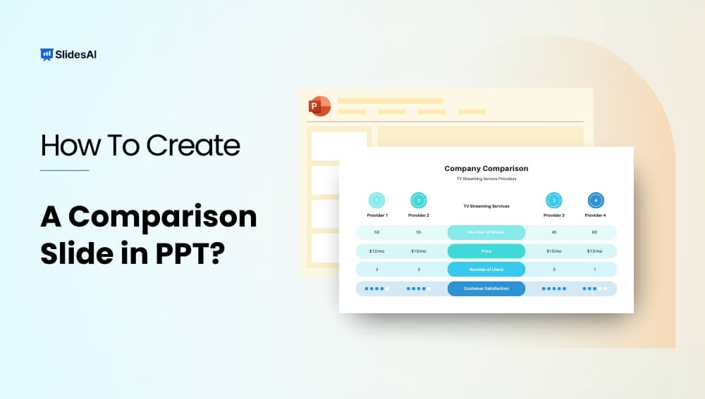 How to Create a Comparison Slide in PowerPoint