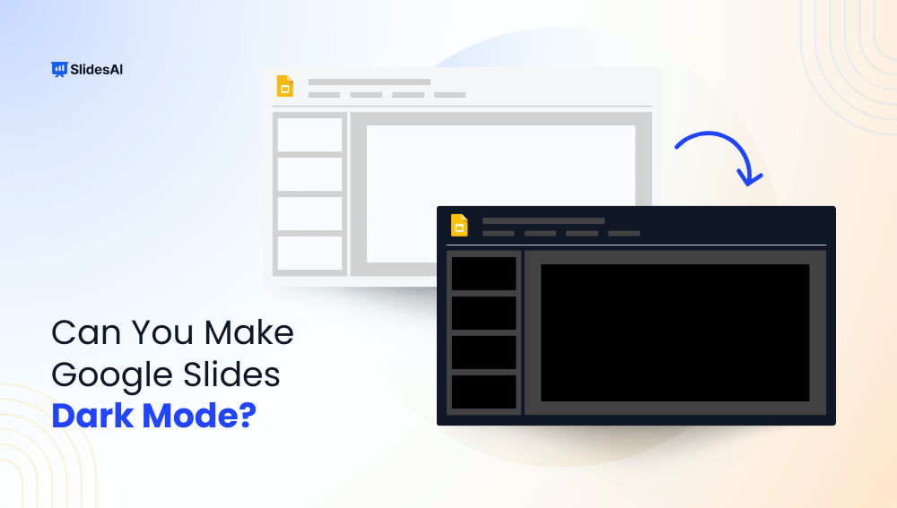 How to Turn on Dark Mode in Google Slides?