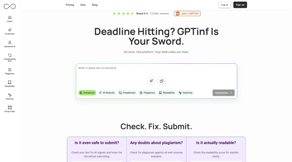 GPTinf