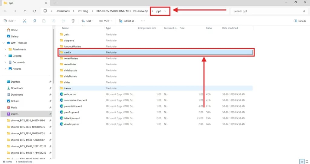 Using Zip file 