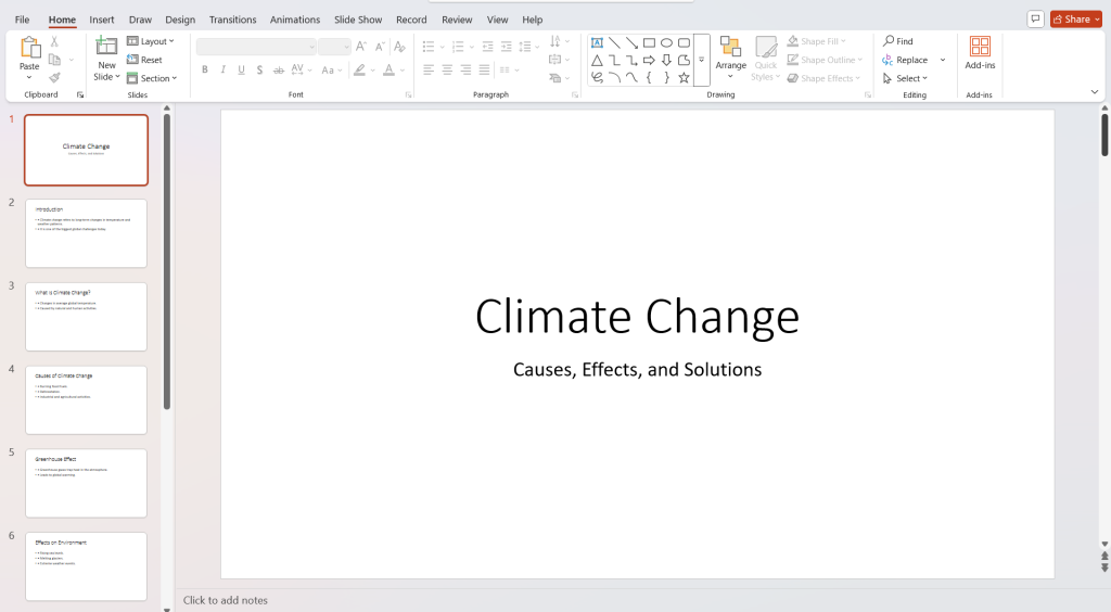 Run the Code in PowerPoint