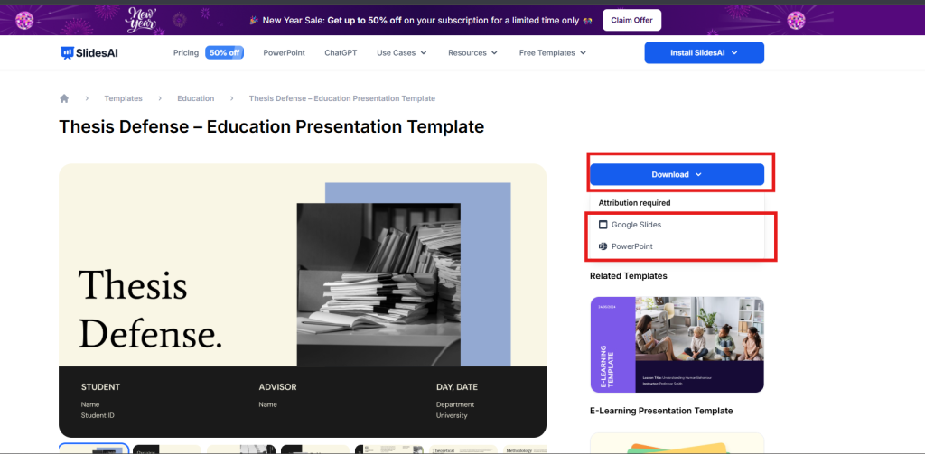 Download the Template 