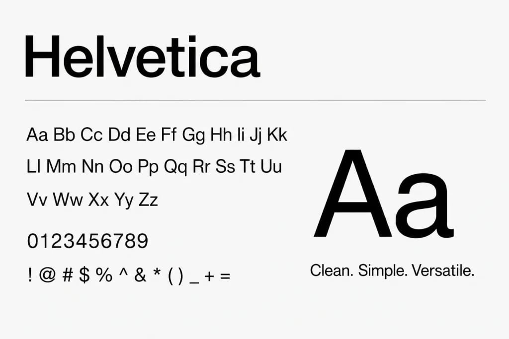 Helvetica Font