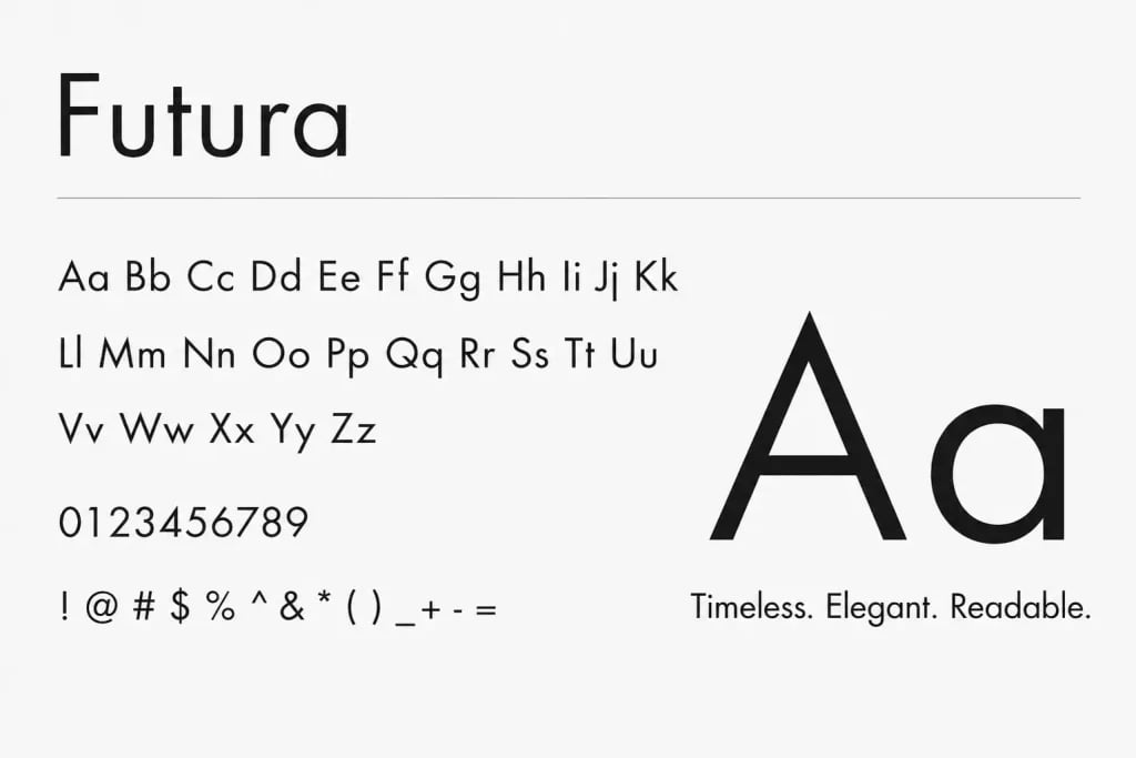 Futura Font