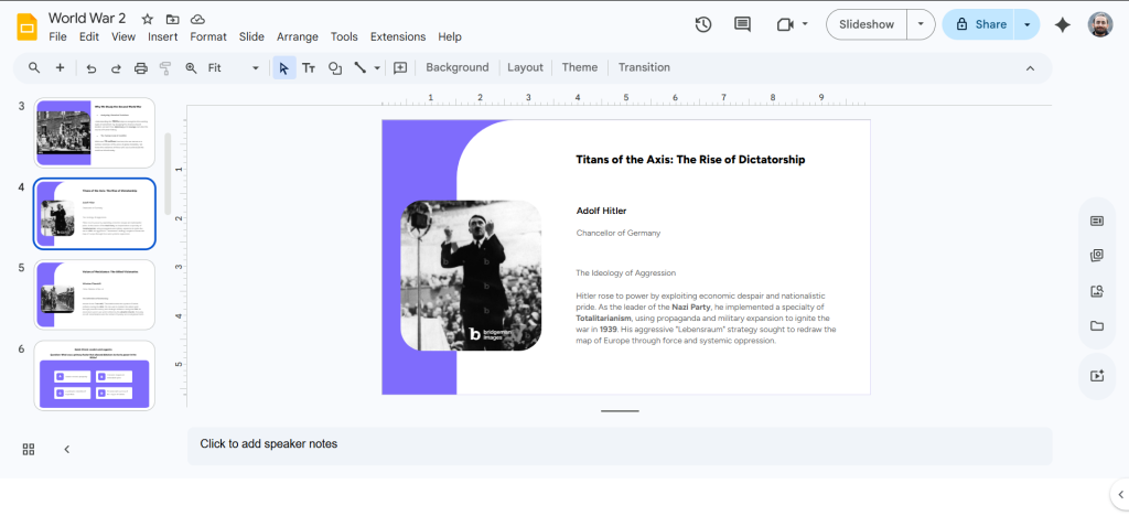 Review the final Presentation