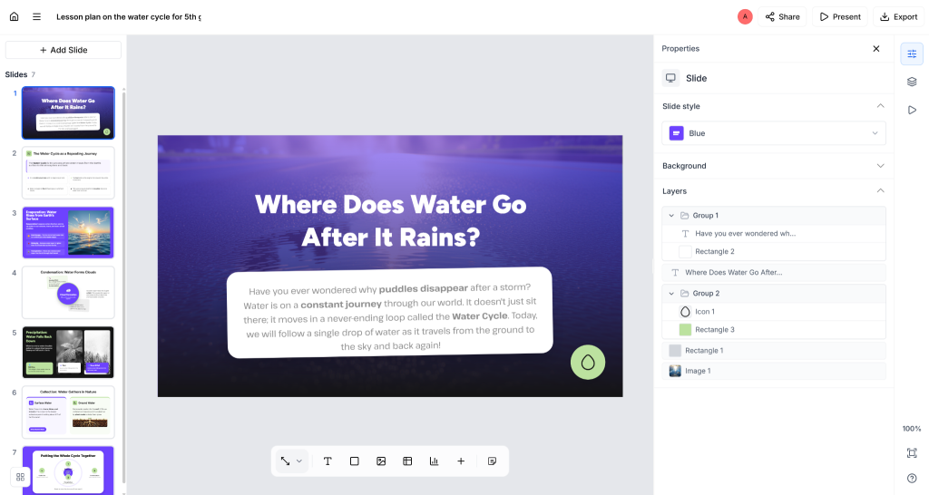 Step 7: Edit & Finalize Your Presentation