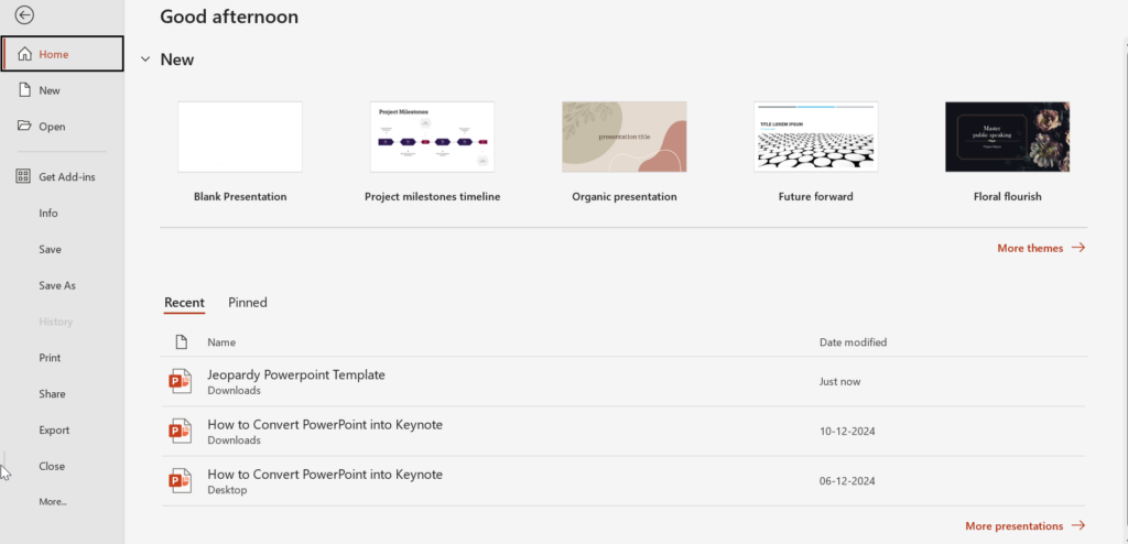Microsoft PowerPoint
