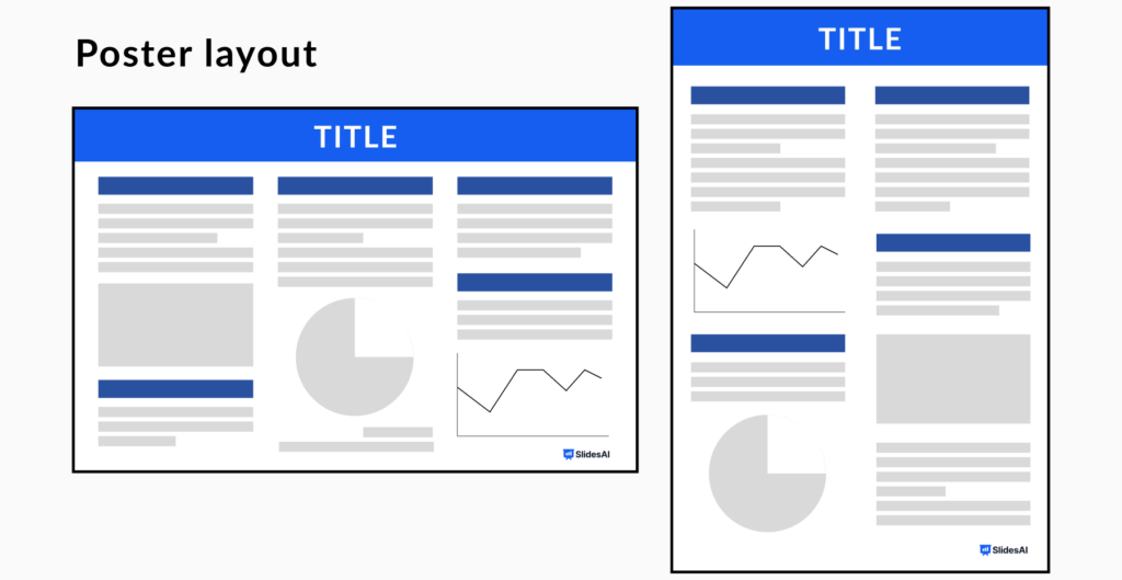 Poster layout in PowerPoint