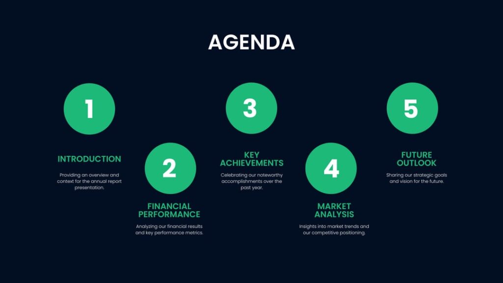 agenda slide