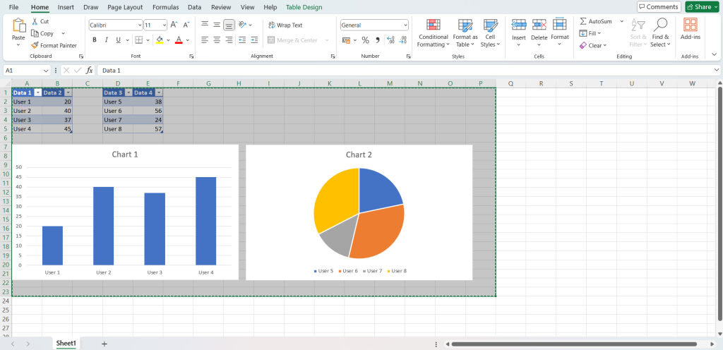 Select the area you want in your PowerPoint