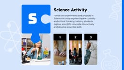 Education: STEM Activity Lesson Plan – Academic Presentation template