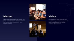 Tech Startup Pitch Deck template