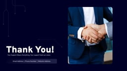 Tech Startup Pitch Deck template