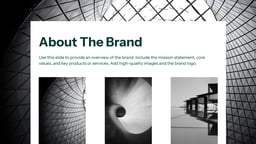 Creative Brief Presentation Template for Google Slides and PowerPoint template