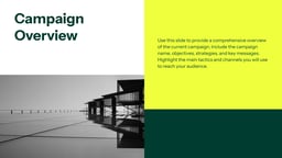 Creative Brief Presentation Template for Google Slides and PowerPoint template