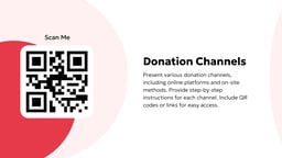 Fundraising Event Pitch Deck template