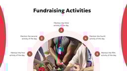 Fundraising Event Pitch Deck template