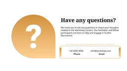 Workshop Awareness template