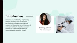 Research Proposal Templates For Google Slides and PowerPoint Presentation template