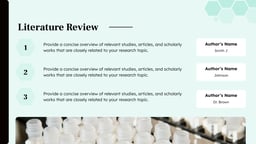 Research Proposal Templates For Google Slides and PowerPoint Presentation template