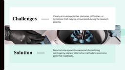 Research Proposal Templates For Google Slides and PowerPoint Presentation template