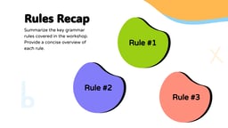 Grammar Workshop Presentation template