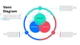 Venn Diagram Presentation Templates template