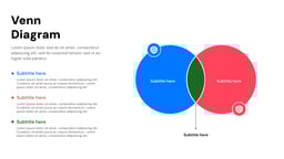 Venn Diagram Presentation Templates template